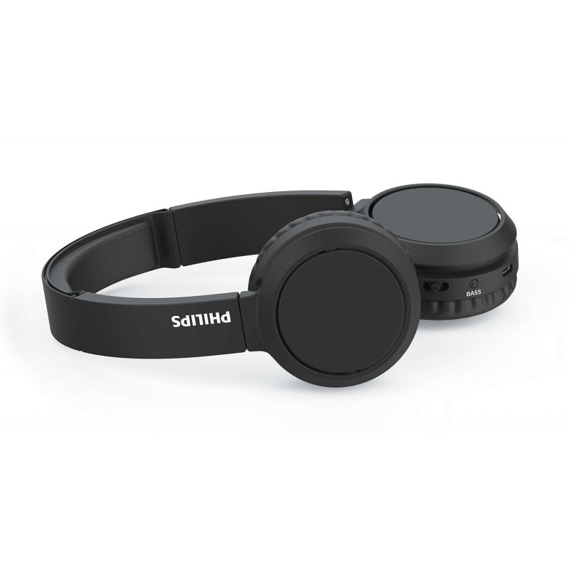 Philips 4000 series TAH4205BK 00 headphones headset Wireless Head-band Calls Music USB Type-C Bluetooth Black