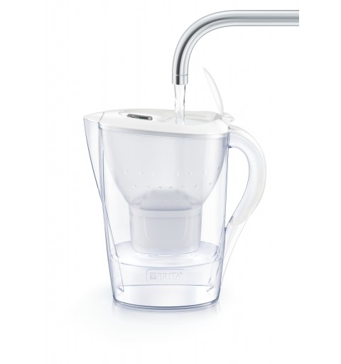 Brita Marella Filtre à eau pour carafe 2,4 L Transparent, Blanc