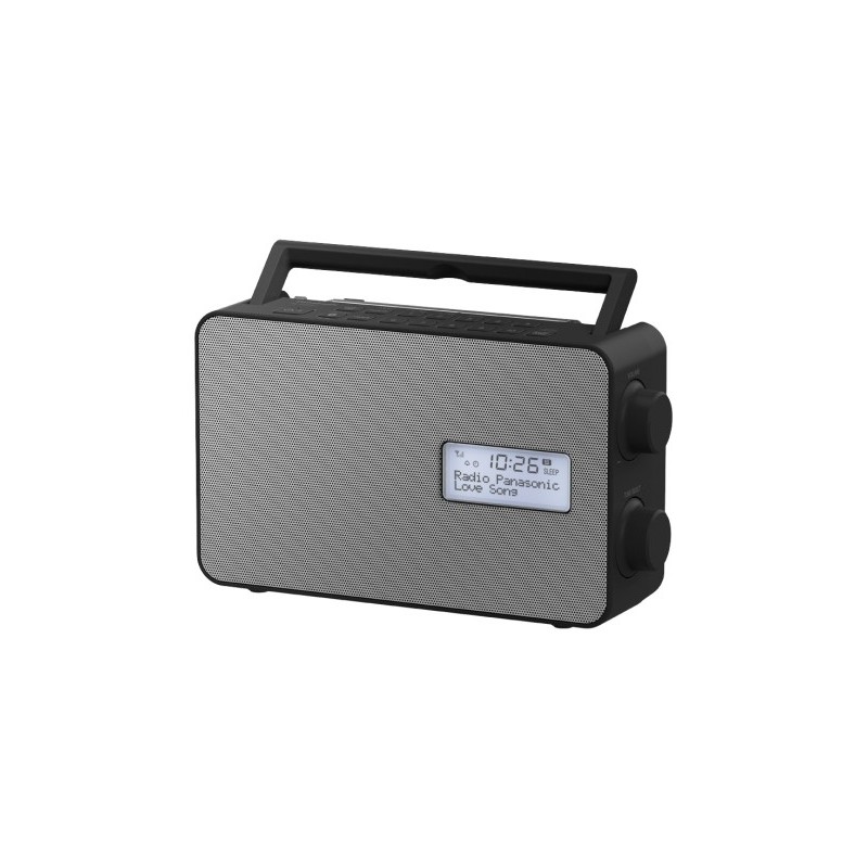 Panasonic RF-D30BTEG Portable Numérique Noir, Gris