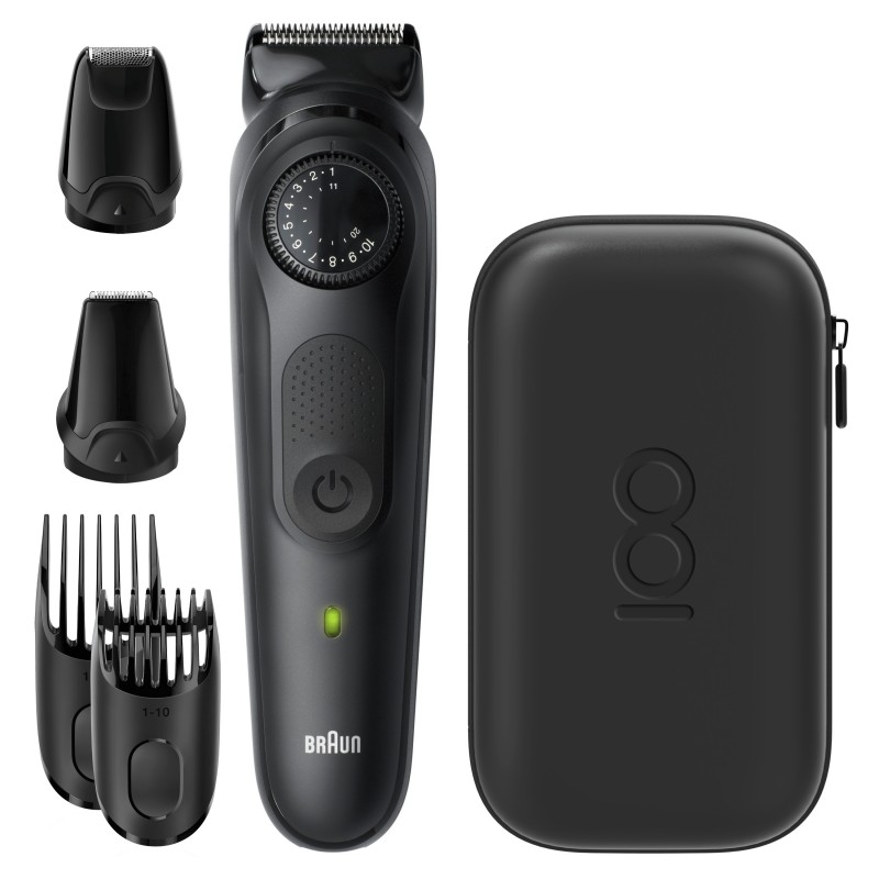 Braun BeardTrimmer 81728158 beard trimmer Black