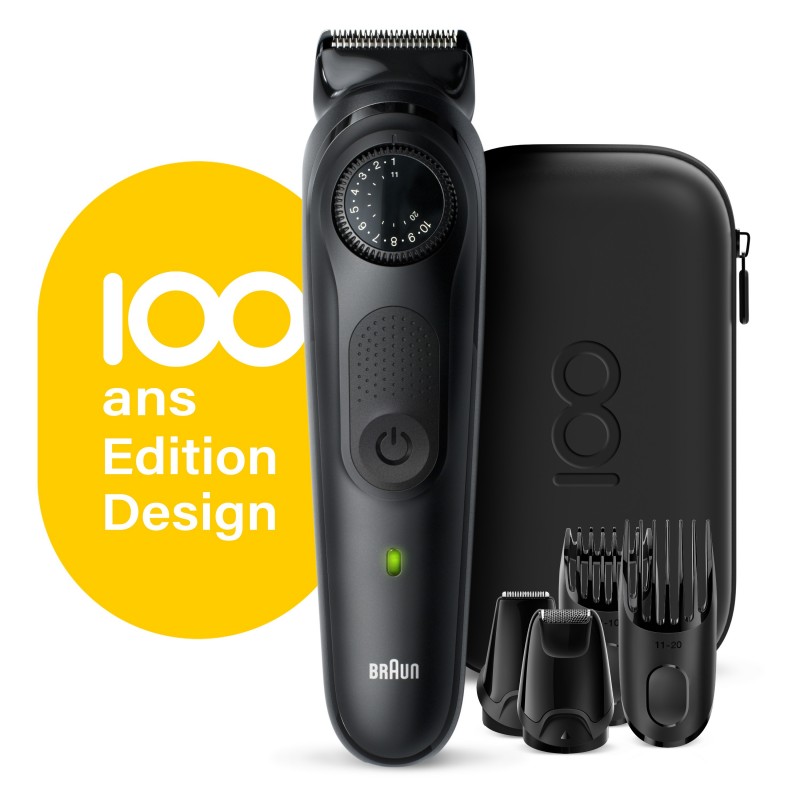 Braun BeardTrimmer 81728158 Barttrimmer Schwarz