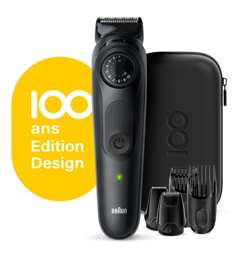 Braun BeardTrimmer 81728158 Barttrimmer Schwarz