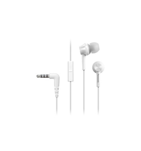 Panasonic RP-TCM115E Headset Wired In-ear Calls Music White