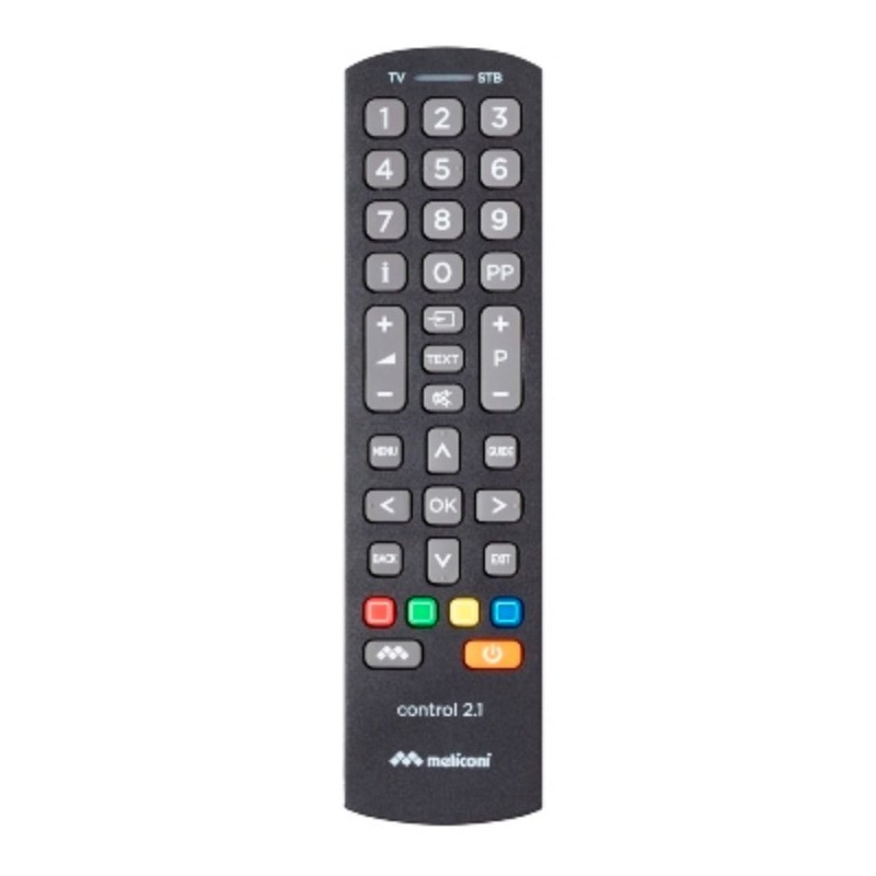 Meliconi Control 2.1 Fernbedienung IR Wireless STB, TV Drucktasten