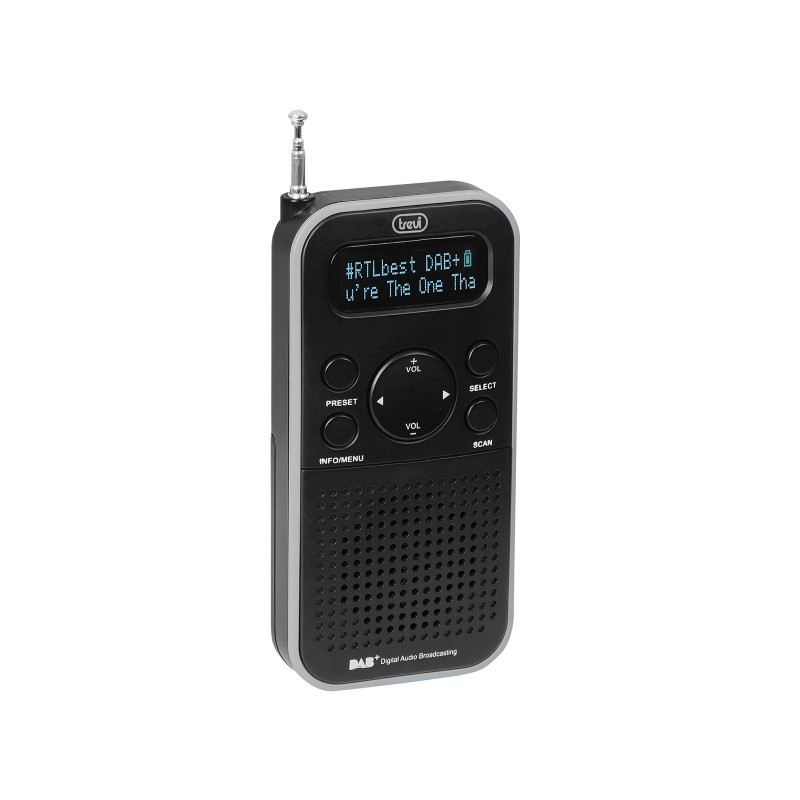 Trevi DAB 7F90 R Portatile Digitale Nero