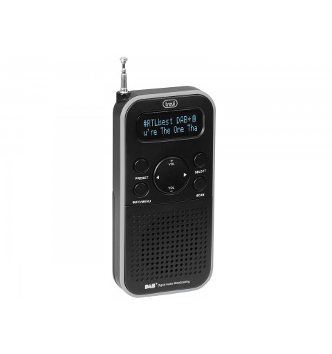 Trevi DAB 7F90 R Portatile Digitale Nero