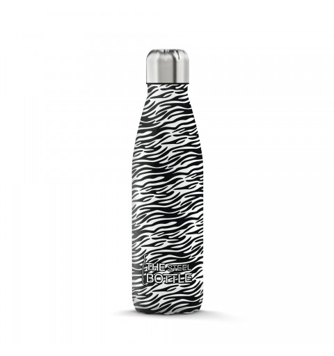 The Steel Bottle Art Series Bicycle, Daily usage, Fitness, Hiking, Sports 500 ml Stainless steel Black, White
