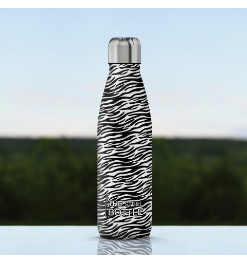 The Steel Bottle Art Series Bicycle, Daily usage, Fitness, Hiking, Sports 500 ml Stainless steel Black, White