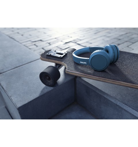 Philips 4000 series TAH4205BL 00 cuffia e auricolare Wireless A Padiglione Musica e Chiamate USB tipo-C Bluetooth Blu