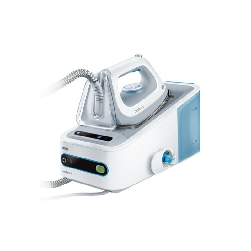 Braun CareStyle 5 IS 5022 WH Contro 2400 W 1,4 L Eloxal Blu, Bianco