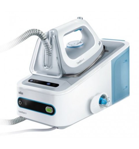 Braun CareStyle 5 IS 5022 WH Contro 2400 W 1,4 L Suela de Eloxal Azul, Blanco