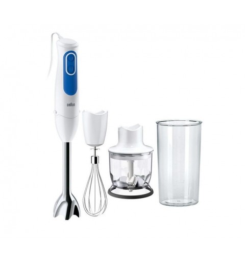 Braun MQ 3025 Spaghetti 600 L Batidora de inmersión 700 W Azul, Blanco