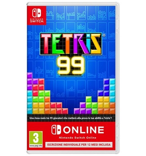 Nintendo Tetris99 + Switch Online 12mesi (SWI) Standard Nintendo Switch