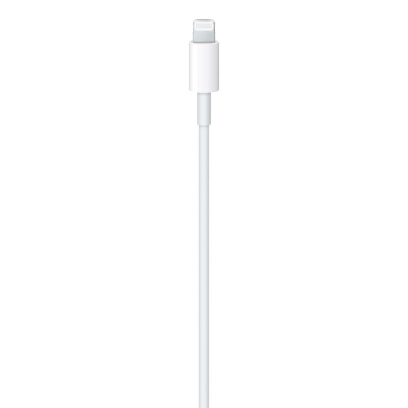 Apple MM0A3ZM A cable de conector Lightning 1 m Blanco