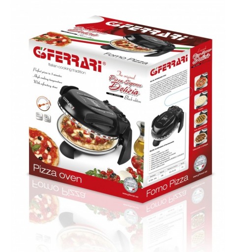 G3 Ferrari Delizia Machine et four à pizzas 1 pizza(s) 1200 W Noir