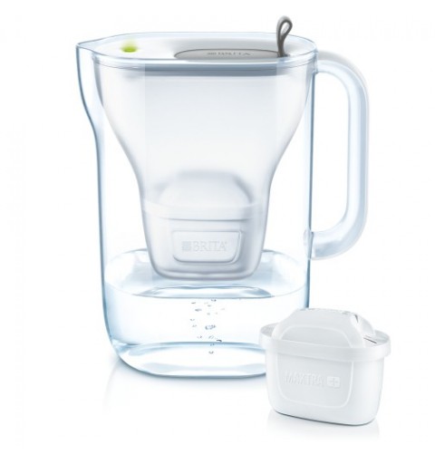 Brita Style Filtre à eau pour carafe 2,4 L Gris, Transparent