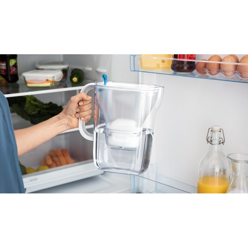 Brita Style Filtre à eau pour carafe 2,4 L Gris, Transparent