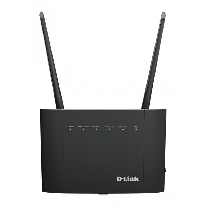 D-Link DSL-3788 router inalámbrico Gigabit Ethernet Doble banda (2,4 GHz 5 GHz) 4G Negro