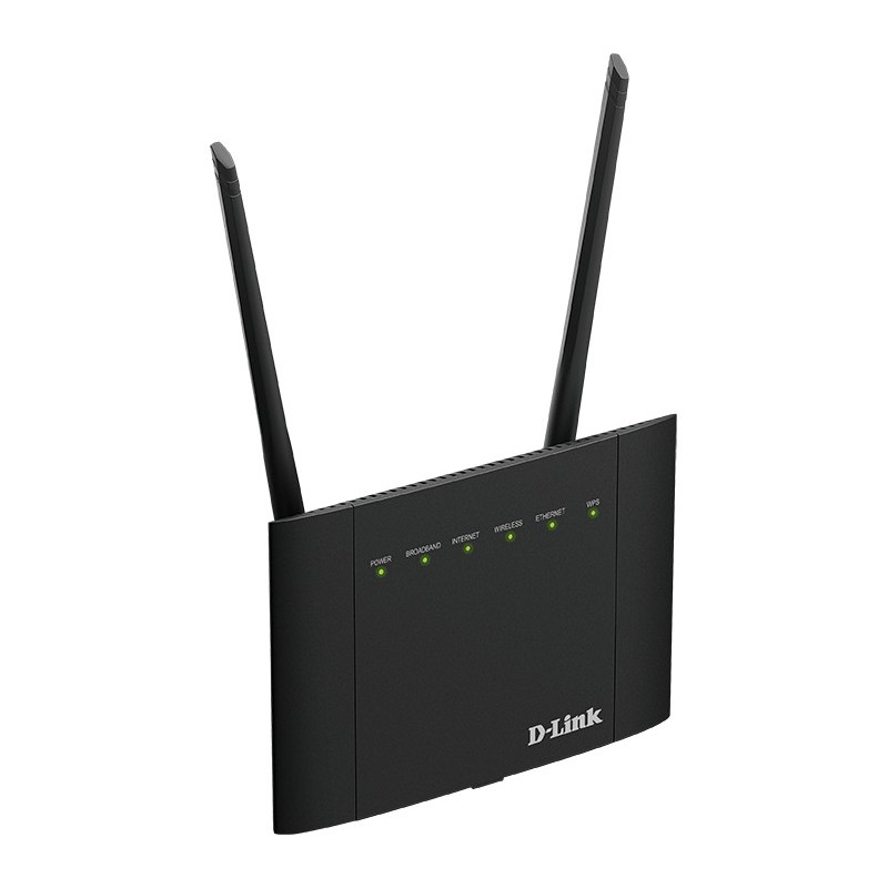 D-Link DSL-3788 wireless router Gigabit Ethernet Dual-band (2.4 GHz 5 GHz) 4G Black