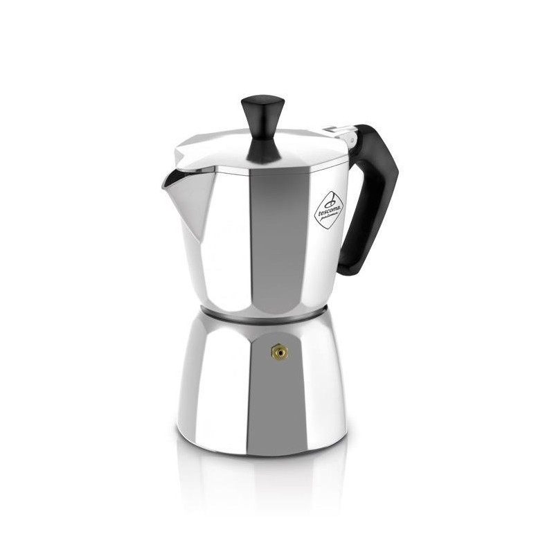 Tescoma Paloma Cafetière à moka Noir, Acier inoxydable Tescoma Paloma Cafetière à moka Noir, Acier inoxydable