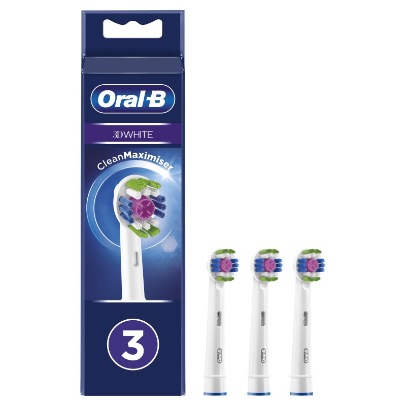 Oral-B 3D White 80338474 toothbrush head 3 pc(s)