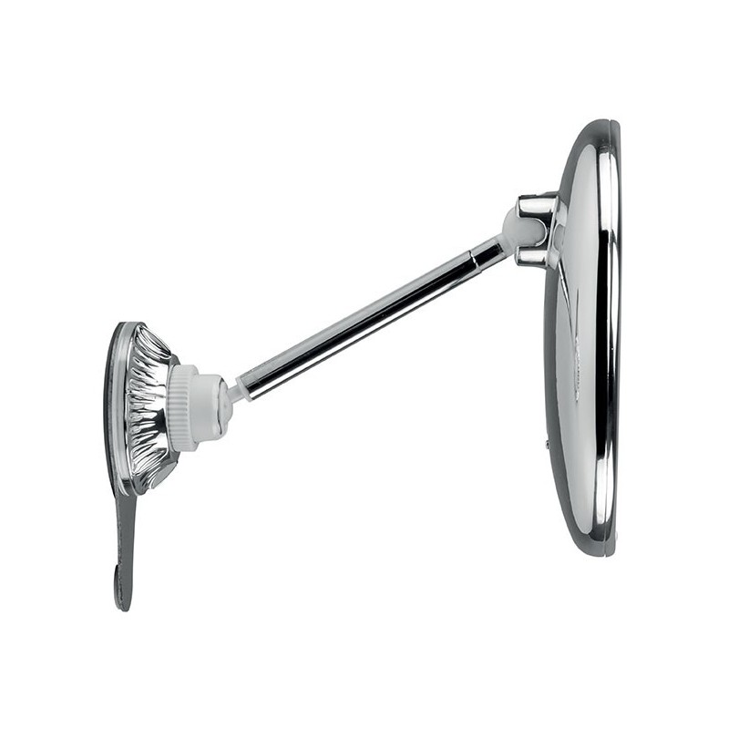 Macom Sensation 229 miroir de maquillage Ventouse Rond Chrome