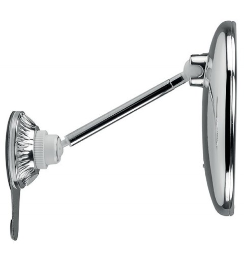 Macom Sensation 229 miroir de maquillage Ventouse Rond Chrome