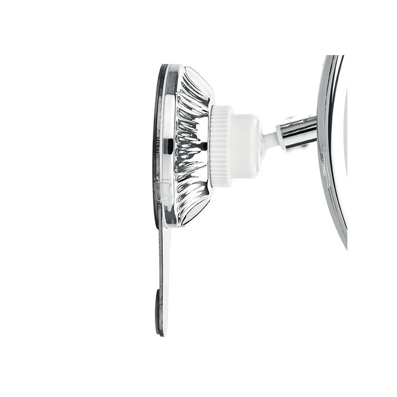 Macom Sensation 229 miroir de maquillage Ventouse Rond Chrome