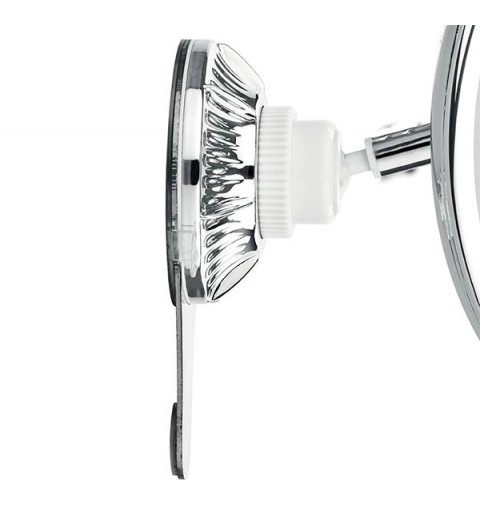 Macom Sensation 229 miroir de maquillage Ventouse Rond Chrome