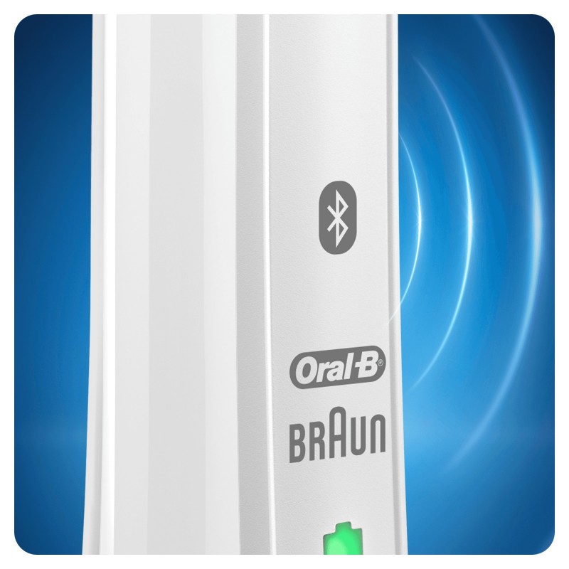 Oral-B SmartSeries Smart 4 4100S Adulte Brosse à dents rotative oscillante Blanc