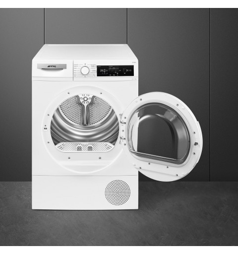 Smeg DT182IT asciugatrice Libera installazione Caricamento frontale 8 kg A++ Bianco