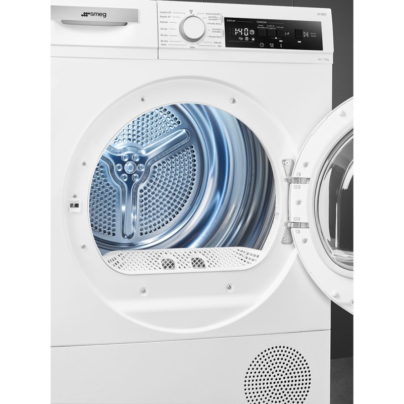 Smeg DT182IT asciugatrice Libera installazione Caricamento frontale 8 kg A++ Bianco