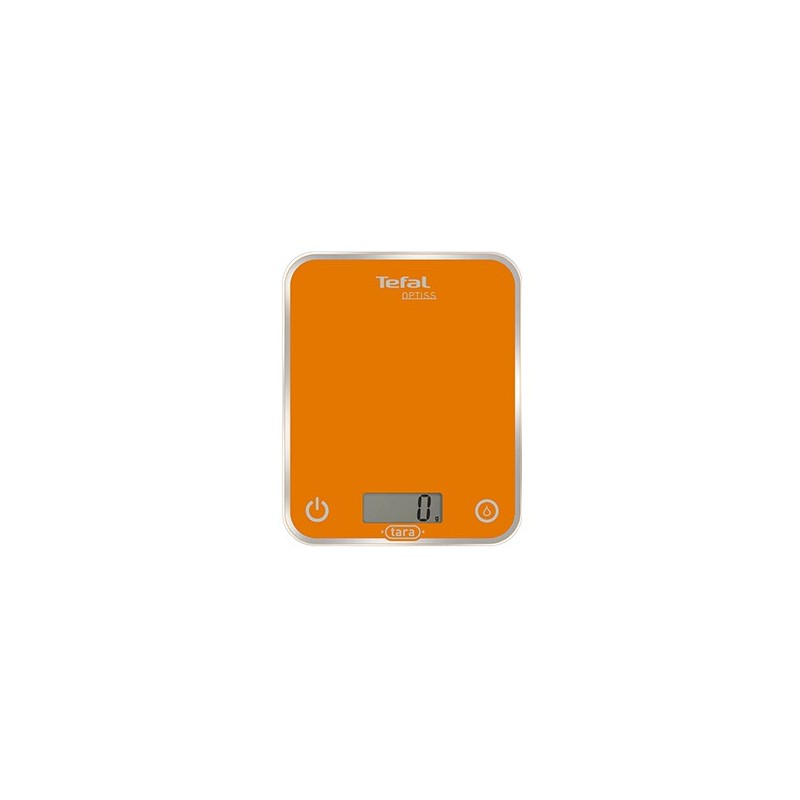 Tefal Optiss BC5001 Orange Comptoir Rectangle Balance de ménage électronique