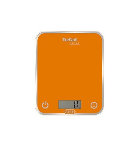 Tefal Optiss BC5001 Orange Comptoir Rectangle Balance de ménage électronique
