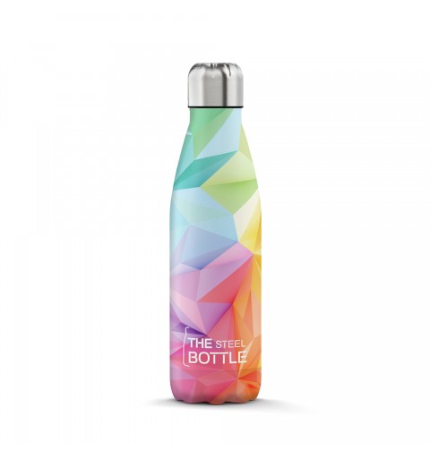 The Steel Bottle Art Series Bicicleta, Uso diario, Fitness, Senderismo, Deportes 500 ml Acero inoxidable Multicolor