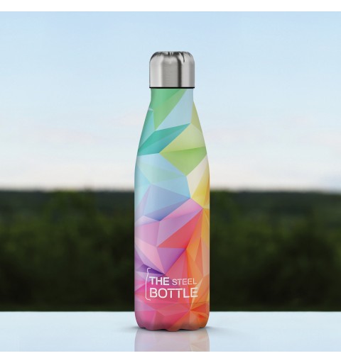 The Steel Bottle Art Series Bicycle, Daily usage, Fitness, Hiking, Sports 500 ml Stainless steel Multicolour