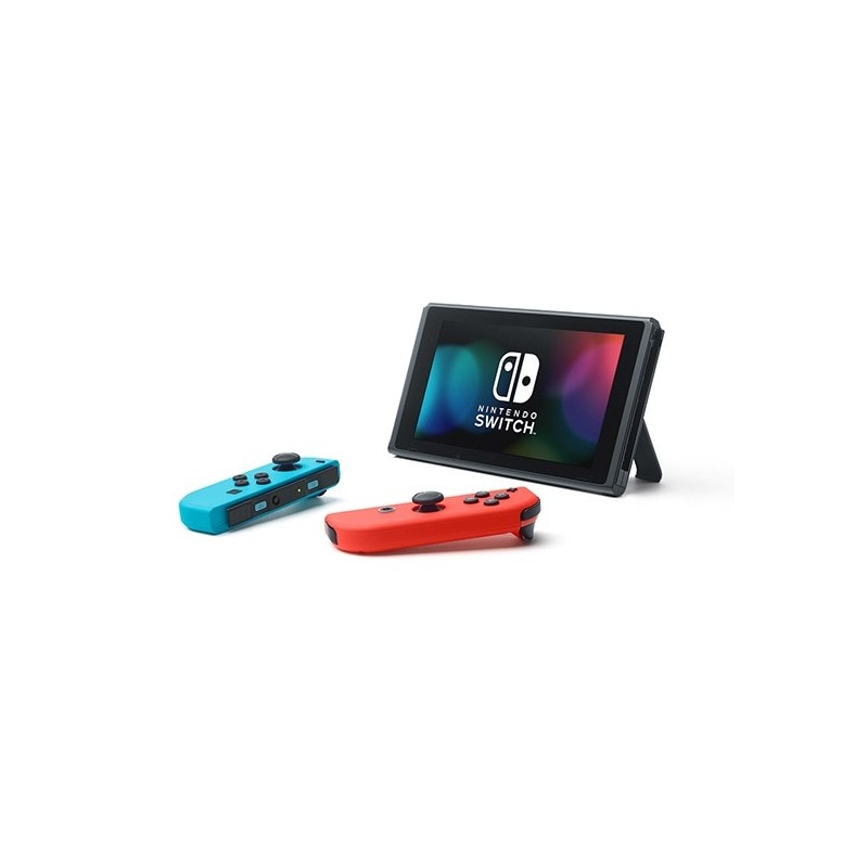 Nintendo Switch V2 2019 console da gioco portatile 15,8 cm (6.2") 32 GB Wi-Fi Nero, Blu, Rosso
