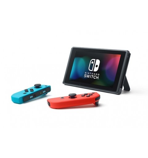 Nintendo Switch V2 2019 console da gioco portatile 15,8 cm (6.2") 32 GB Wi-Fi Nero, Blu, Rosso