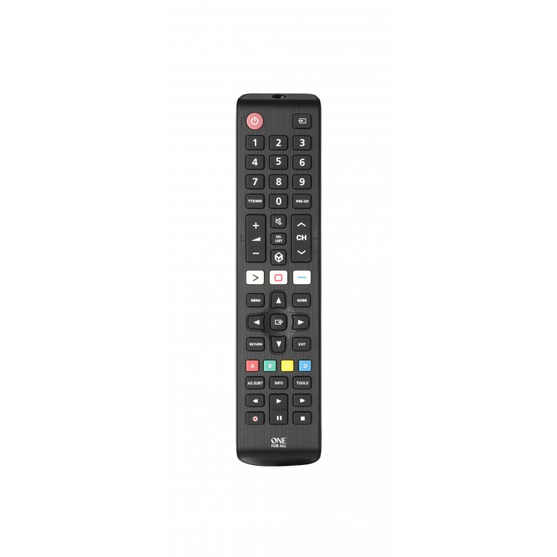 One For All TV Replacement Remotes URC4910 mando a distancia IR inalámbrico Botones