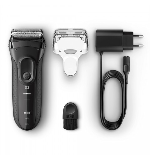 Braun Series 3 ProSkin 3020s Rasoio Elettrico, Nero - Rasoio Elettrico Ricaricabile