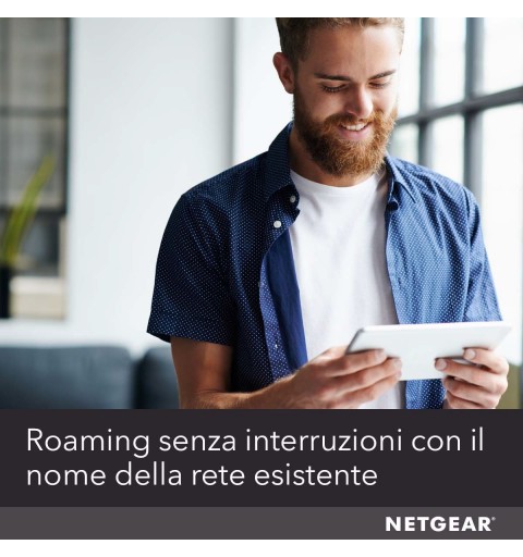 Netgear EX6250 Ripetitore di rete Bianco 10, 100, 1000 Mbit s