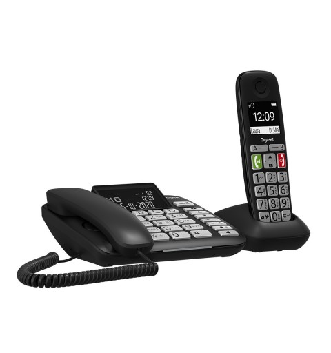 Gigaset DL780 Plus Telefono analogico DECT Identificatore di chiamata Nero