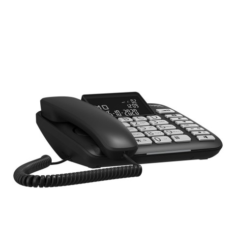 Gigaset DL780 Plus Analoges DECT-Telefon Anrufer-Identifikation Schwarz