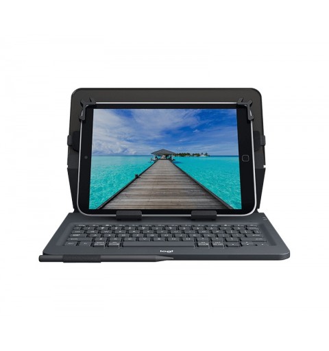 Logitech Universal Folio with integrated keyboard for 9-10 inch tablets Negro Bluetooth QWERTY Italiano