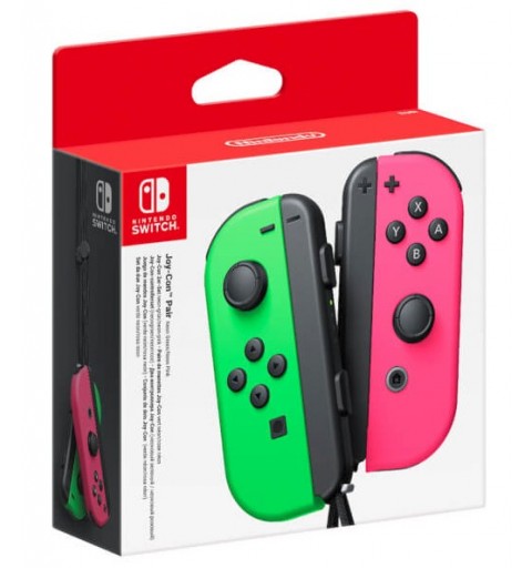 Nintendo Joy-Con Nero, Grigio, Rosa Bluetooth Gamepad Analogico Digitale Nintendo Switch