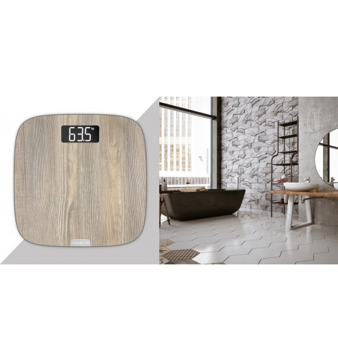 Rowenta BS1600 personal scale Square Wood Electronic personal scale