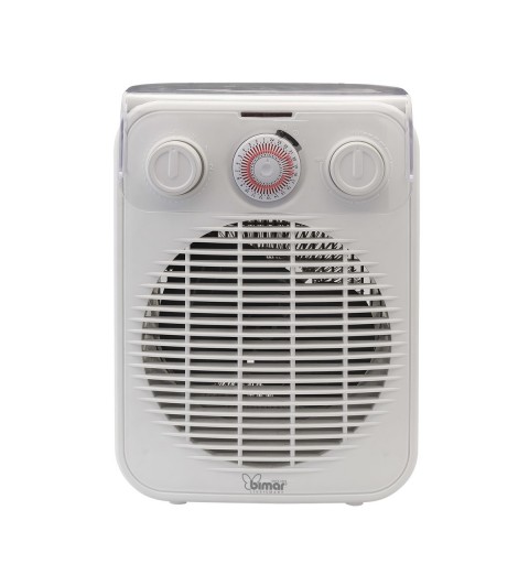 Bimar HF196 appareil de chauffage Intérieure Blanc 2000 W Chauffage de ventilateur électrique