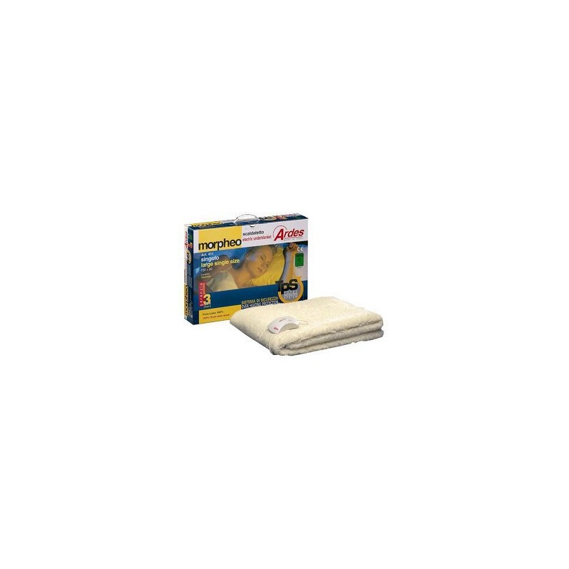 Ardes Morpheo 412 Elektrischer Bettwärmer 60 W Beige Polyester, Wolle