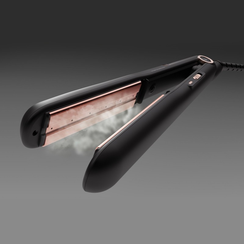 Bellissima My Pro Steam B28 100 Glätteisen Dampf Schwarz 1,8 m
