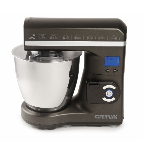 G3 Ferrari Pastaio food processor 1500 W 7 L Black, Stainless steel